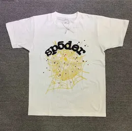 23ss Men T Shirt Pink Young Thug Sp5der 555555 mans Women 1 Quality Foaming Printing Spider Web Pattern Tshirt Fashion Top Tees002