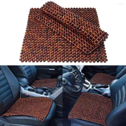 Car Seat Covers 1pcs Grass Rosewood Beaded Cover Auto Office Home Chair Seats Massages Single Mat