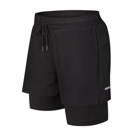 Pantaloncini da uomo Atletici 7 "Inseam 2-in-1 Pantaloncini con cerniera attivi con fodera attillata Pantaloncini da corsa per allenamento da basket da palestra per uomo 230503