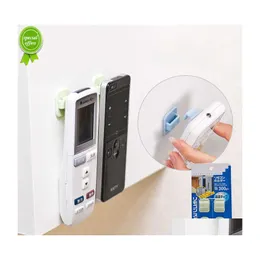 Mensole Bagno 2 Paia Gancio Appiccicoso Set Per Condizionatore D'aria Tv Telecomando Forte Appendiabiti Porta Chiavi In Plastica Porta Casa Orga Dh0Et