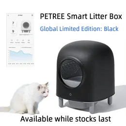 Other Cat Supplies Automatic Smart Litter Box Auto Self Cleaning Sandbox Wifi Support Remote Control Pet Closed Tray Toilet Detachable Bedpans 230503