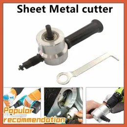 Zaagbladen 160A Sheet Metal Cutter Doublehead Iron Curve Hole Opener Electric Scissors Electric Drill Cutting Saw Tool