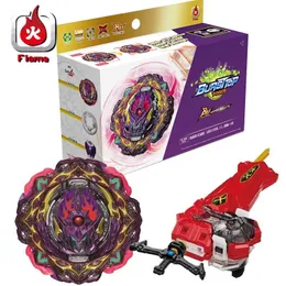 Spinning Top Burst Ultimate Bey Set B-206 Barricade Lucifer BU Booster B206 Spinning Top with Sword Launcher Kids Toys for Boys Gift 230504