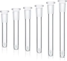 Glas Downstem Hookah Pipe Flush Top Female Reducer Adapter 10-15cm Diffused Downstem Diffusor für Wasserpfeifen Bongs