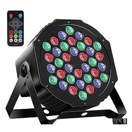 Following Spot Light Stage Lights And 7 Modes Uplighting Rgb 36 Led Par With Sound Activated Remote Control Dj For Club Ktv Disco Dr Dh62A