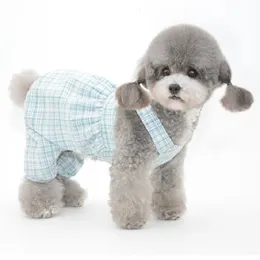 Dog Apparel Summer Dog Rompers Clothes Cute Pet Overalls Small Dog Jumpsuit Chihuahua Clothing Poodle Schnauzer Bichon York Costume Apparel 230504