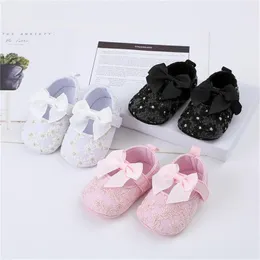 First Walkers FOCUSNORM 3 Farben Born Baby Mädchen Jungen Flache Schuhe Weiche Sohle Spitze Blume Bowknot Rutschfest Indoor Outdoor Kleinkind