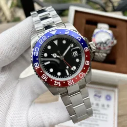 Męskie zegarek na rękę Hot Designer Wysokiej jakości mechaniczny automatyczny zegarek GMTMASTER CYCLOPSENS DATEJUST CERARCHROM Ruch Oster Steel