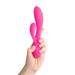 Sexy Toy Rabbit Vibrators Vagina G Spot Clitoris Nipple Dual Stimulator Massager Dildo Sex Toys For Women Adult Female