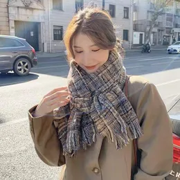 Scarves 180 65cm Women Girls Neckwear Unisex Scarf Autumn Winter Long Thick Warm All-match Cashmere Shawl Pashmina Muffler Wrap