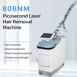 Picosekund laser permanent hårborttagningsmaskin 808 diodlaser hudföryngring akne ärr svart docka behandling skönhetsutrustning