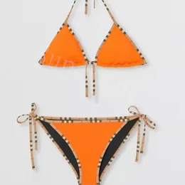 B Роскошный бренд сексуальный бикини купальник треугольник бразильский купальный костюм летняя пляжная одежда Микро купальники Женщины белый черный апельсиновый запас высокий качество 2023