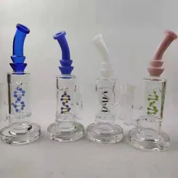 3 Glass de vidro de rocha de estilos Bonguds de 10 polegadas Microscópio Tubo de água