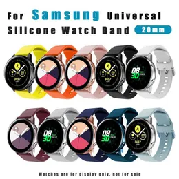 Cinturino in silicone 5PCS per Samsung Galaxy Watch 5/pro/4 22mm 20mm 44mm 40mm Active 2 Band Gear3 Bracciale Samsung Galaxy Watch4 46mm 42mm