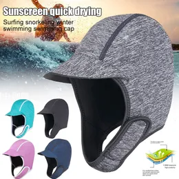 Badekappen Verstellbare Beanie Tauchen Surfen Surfen Kajak Rafting Kanu Schnorchel Badekappe Hut für Wassergymnastikunterricht Gymnastik 230503