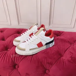 Topp märkesdesigner casual skor för kvinnor platt sneakers låg panda svart grå dimma chunky glöd trippel dunks konstig kärlek