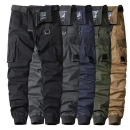 Pants High Quality Men Casual Pants Military Tactical Outdoor Sports Jogging Overalls Multi Pocket Fashion Military Pants Men Youndbio