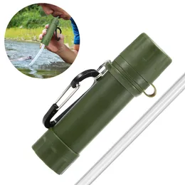 Vattenfilter Straw Water Filtration System Vatten renare för akut beredskap camping reser ryggsäck