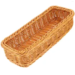 Utensílios de jantar bandeja de talheres lixeiras de armazenamento cestas de bancada Baskets Basket Basket Kitchen