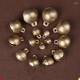 クリスマスデコレーション100PCS /ロットタイガーヘッド9mm / 11mm Jingle Bell Craf for Racelets Necklaces earrings anklets