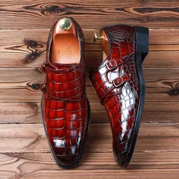 Formalne buty biznesowe dla mężczyzn czerwone jasne sukienki męskie butę moda męskie buty skórzane duże rozmiar 48 chaussure homme