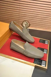 Casual schoenen Monte Carlo mocassins rijschoenen heren ontwerper loafer slip-on jurk schoenen klassieke kalk lederen bestuurder flats voor mannen