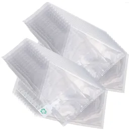 Embrulho de presente 30 pcs travesseiros de laptop travesseiros de airbag filmes infláveis ​​transparentes de bolhas de bolhas de bolhas