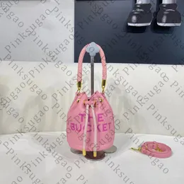 핑크 Sugao 버킷 가방 여성 토트 백 어깨 크로스 바디 백 정품 가죽 핸드백 지갑 고품질 대용량 패션 지갑 쇼핑백 LOMGKAMG-230504-85