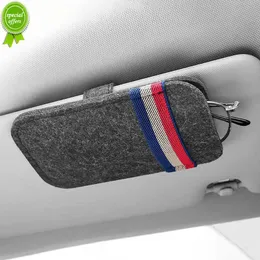 New Car Sunglasses Organizer Bag Eyeglass Holder Glasses Storage Clip for Audi Bmw Auto Interior Organize Car Sunglasses Holder