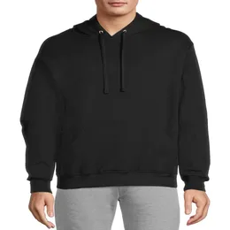 Fungerar män är fleece pullover hoodie tröja, storlekar s-3xl