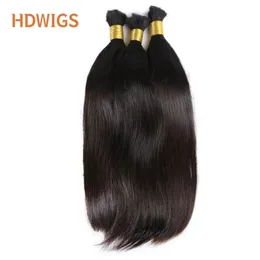 Bułki włosowe proste ludzkie włosy 70 cm 200grams ludzkie plecianie włosy Bulk no wątpliwości Naturalne ludzkie włosy Blond Hair Mega Hair 230504