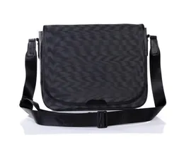 Дизайнерские сумочки модные мужские черные сетки на плечах мешки с подлинной кожа