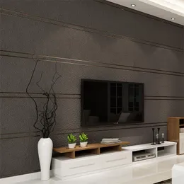 Bakgrundsbilder modern enkel mocka marmor ränder tapet för väggar rulla 3D icke-vävt skrivbordsvägg papper vardagsrum sovrum