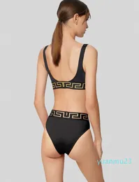 Hotsell Fashion Bikini Designers G Chain Black Women Купания купания бикини набор многоцветных летних времен