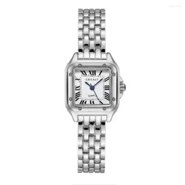 腕時計高品質の女性時計ステンレス鋼のクォーツ時計