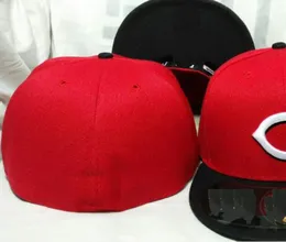 Męskie baseball pełne zamknięte czapki Summer True Fit Hip Hop Trucker Hat Tata Gorras Hombreball Bone Men Men Women 32 Drużyny Casual Sport Flat Hats C Cincinnati Mix Colours A1