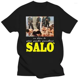 Mens T Shirts Salo 120 Days Of Sodom Shirt Movie Paolo Pasolini Horror Exploitation Fashion Summer Paried Top Tee 012591