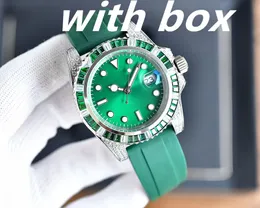 Men Automatyczny ruch mechaniczny zegarki Deluxe Black Blue Ceramic Sapphire Dial Jubilee Bransoletka Watch Relojes de Lujo para hombre u1 aaa