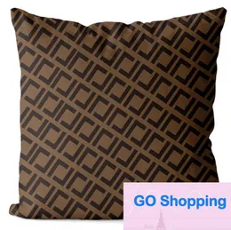 Top Designer Cushion Cashmere Decorative Pillow Case с внутренним роскошным брендом подушки подушки подушки домашний диван декор