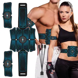 Equipe integrada de condicionamento eletrônico eletroestimulador EMS estimulador do músculo abdominal Electrorsager Electroestimulation Treinador de quadril Home Gym Fitness Equipment 230504