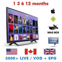 8787 Smart TV -delar ip tvxxx Europe World 25000 Live VOD M3U Xtream Mega Ott Android TV Smarters Code Mag USA Arabic France Canada UK Irland Tyskland