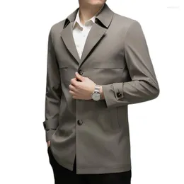 Men's Trench Coats BATMO 2023 Arrival Spring High Quality Coat Men Male Thin Jackets 5166