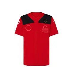 メンズTシャツ2023新しいF1メンズ半袖シャツフォーミュラ1レーシングスポーツファッショントップスTシャツメンズブラウスカミザXZ3Lのためのゆるいカジュアルシャツ