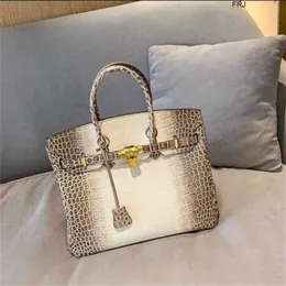 Birkin Himalayan tote Designer Bags Handbags Handbags Platinum Casual Hand Buckle Leather Large Capacity Women Have Logo