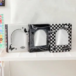 FRAMES INS 40 GRIDS P OCARD Holder Storage Instax Mini Álbum de 3 polegadas Card Hollow Collect Book Star Chaser Idol 230505