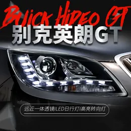 Buick Excelle GT Headlights 2009-2014 LEDヘッドライトDRL HIDヘッドランプBIキセノンポージェクターアクセサリー