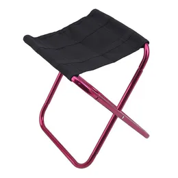 Cadeira de pesca dobrável leve cadeira de praia Cadeira de alumínio Camping Camping Camping Outdoor Pano portátil Fácil de transportar móveis de jardim