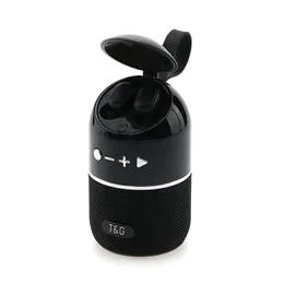 Przenośne pudełko muzyczne TG805 Bezprzewodowy bas z wodoodpornym słuchawkiem Bluetooth Aux TF USB stereo głośnik BT głośnik BT
