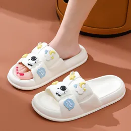 Flip Summer Astronaut Woman Slippers Flops Graffiti Solid Indoor Home Non-slip Soft EVA Thick Platform Beach Slides Ladies Shoes 230505 596