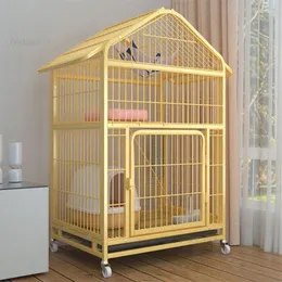 Cat Carriers Household Cages Large Capacity Luxury Villa Indoor Oversized Two-layer Pet Cage Free Space House Supplies